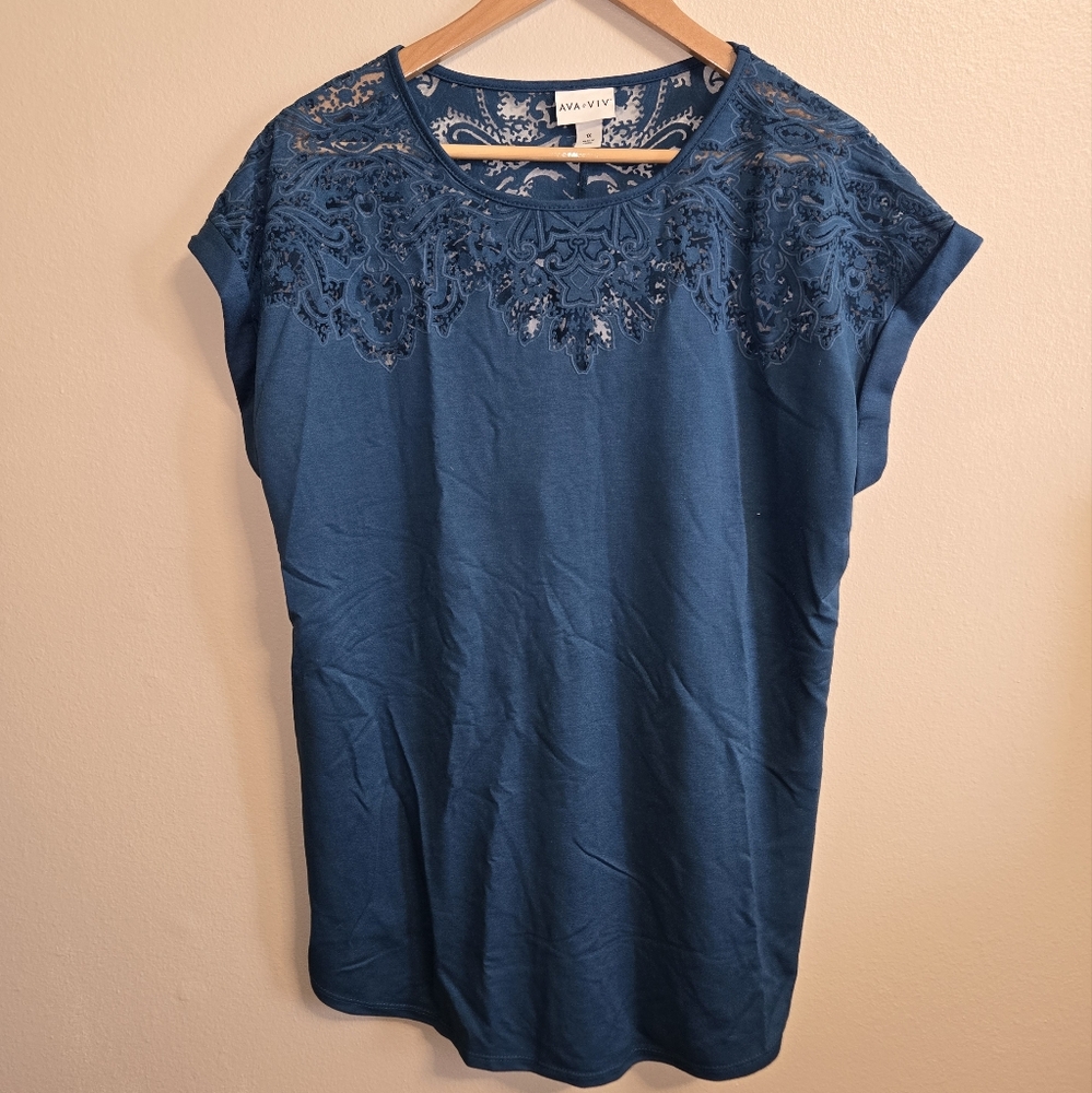 Dark Teal Top